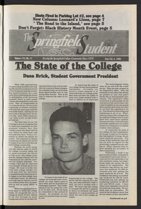The Springfield Student (vol. 113, no. 11) Feb. 5, 1999