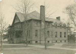 Woods Hall Exterior Side View, 1943