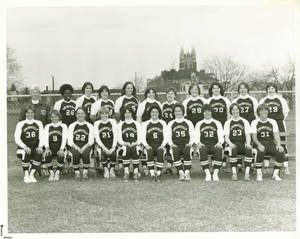Springfield College Softball Team Photo of 1979