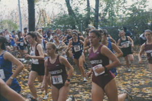 SC 1999-2000 women's cross country race