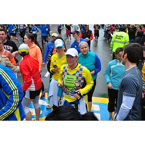Boston Children's Hospital runner finishes One Run