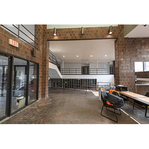 Harriet Tubman House atrium ground floor facing northeast