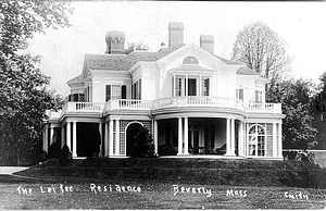 The Leiter residence, Beverly, Mass.