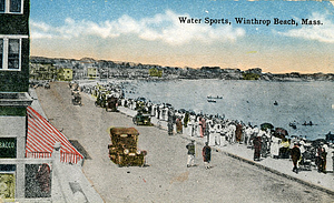 Post Card Picture of Water Sports