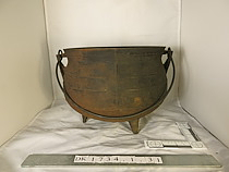 Footed Iron Pot