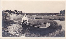 Sara Ware Bassett and boat
