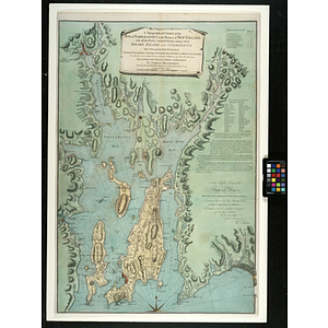 A Topographical Chart of the Bay of Narraganset in the Province of New England