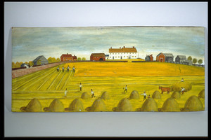 Dennison Hill Oil Painting on Panel