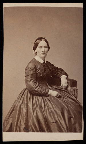 Studio portrait of Mrs. Sumner Warren, Boston, Mass., ca.1864-1865