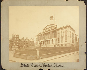 Exterior view of the Massachusetts State House