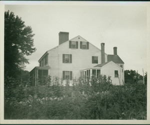 Exterior view of the Bennet-Slade House, Rumly Hall, 50 Marshall St., Revere, Mass., undated