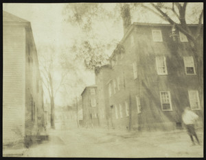 Exterior view of house, corner of Court and Atkinson Streets, Portsmouth, New Hampshire, 1906-1915