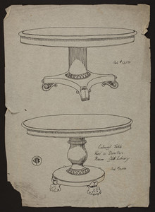 [Pedestal Tables - 1730 House (?)]