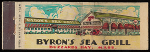 Byron's Sea Grill matchbook cover (2 copies)