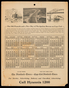 Cape Cod Standard-Times calendar
