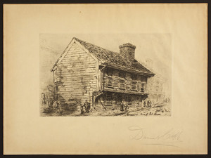 Home of Paul Revere, North Sq. Boston, Mass., undated