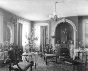 Alexander Wadsworth Longfellow House, 37 South St., Portland, Me., Parlor..