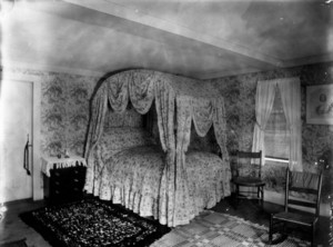 Sumner House, Main St., Shrewsbury, Mass., Bedroom.