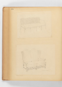 Sofas. Hall Seats. Settles. -- Page 174