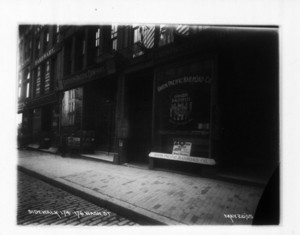 Sidewalk 174-176 Washington St., sec.8, Boston, May 20, 1905