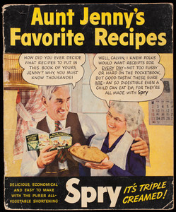 Aunt Jenny's favorite recipes, Lever Brothers Company, Cambridge, Mass.