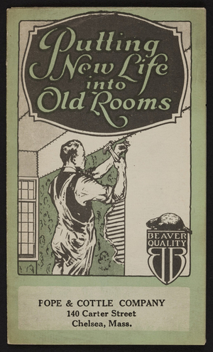 Putting new life into old rooms, The Beaver Board Companies, Buffalo, New York, 1921