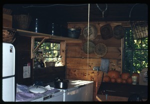 Freezers in the back room off the kitchen, Montague Farm Commune
