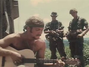 GI's on DMZ patrol, 1971