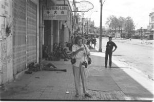 Clare Hollingworth, military correspondent for the Daily Telegraph; Saigon.