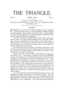 The Triangle, April, 1891