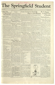 The Springfield Student (vol. 14, no. 29) May 29, 1924