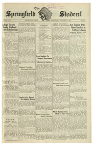 The Springfield Student (vol. 22, no. 13) January 27, 1932