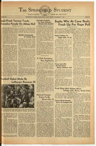 The Springfield Student (vol. 42, no. 06) November 5, 1954