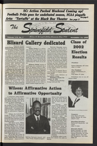 The Springfield Student (vol. 113, no. 7) Nov. 13, 1998