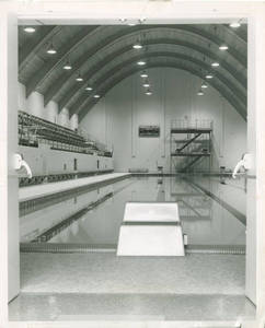The pool in the Art Linkletter Natatorium