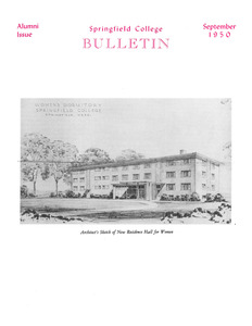 The Bulletin (vol. 25, no. 1), September 1950