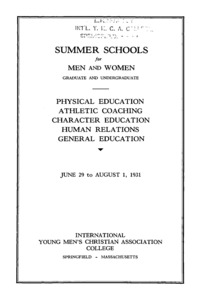 Summer School Catalog, 1931