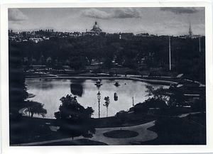 Boston Public Garden, distant view