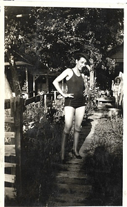 A Photograph of Dorris Bullard in Heels
