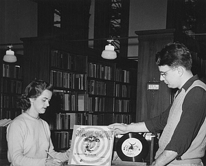 Swampscott Public Library, circulation desk