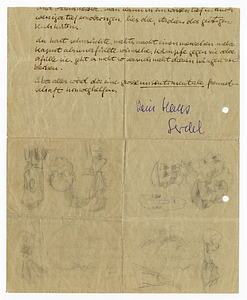 Letter from Hans Seidel to Helmut Hirsch, undated