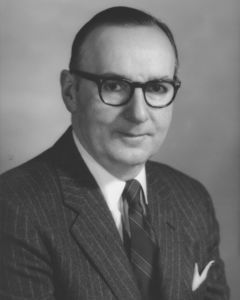 Suffolk University President Thomas A. Fulham (1970-1980)