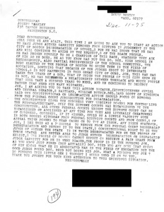 Letter from a South Boston constituent to John Joseph Moakley regarding Judge Arthur Garrity, 11 December 1975