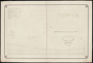 Map and profile of the Grafton Centre Railroad / Jona. D. Wheeler, president E.R. White, engineer.