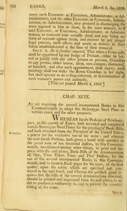 1808 Chap. 0099. An Act Requiring The Several Incorporated Banks In This Commonwealth To Adopt The Stereotype Steel Plate In Certain Cases, And For Other Purposes.
