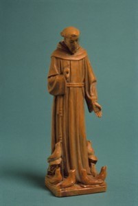 Statuette of St. Francis de Assisi