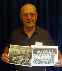 J. Edward Gaudent at the Waltham Mass. Memories Road Show