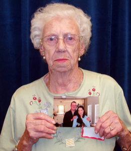 Lillian Masho at the Waltham Mass. Memories Road Show