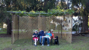 Sukkot at Sunny Knoll Ave.