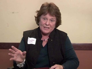Elizabeth Condon at the Irish Immigrant Experience Mass. Memories Road Show: Video Interview